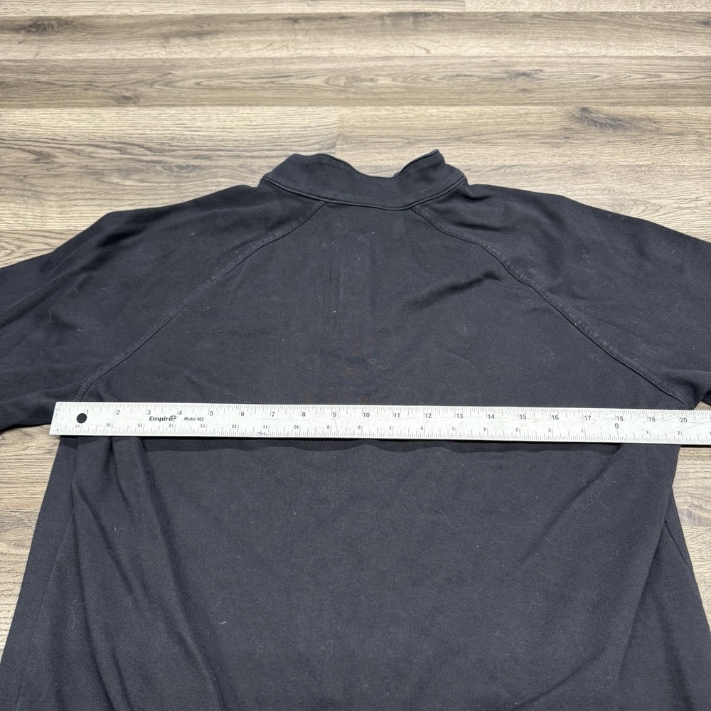 Fairway & Greene Large Black 1/4 Zip Pullover Golf Sweater USA Olympics - Picture 9 of 9